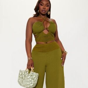 Pant Set - Olive